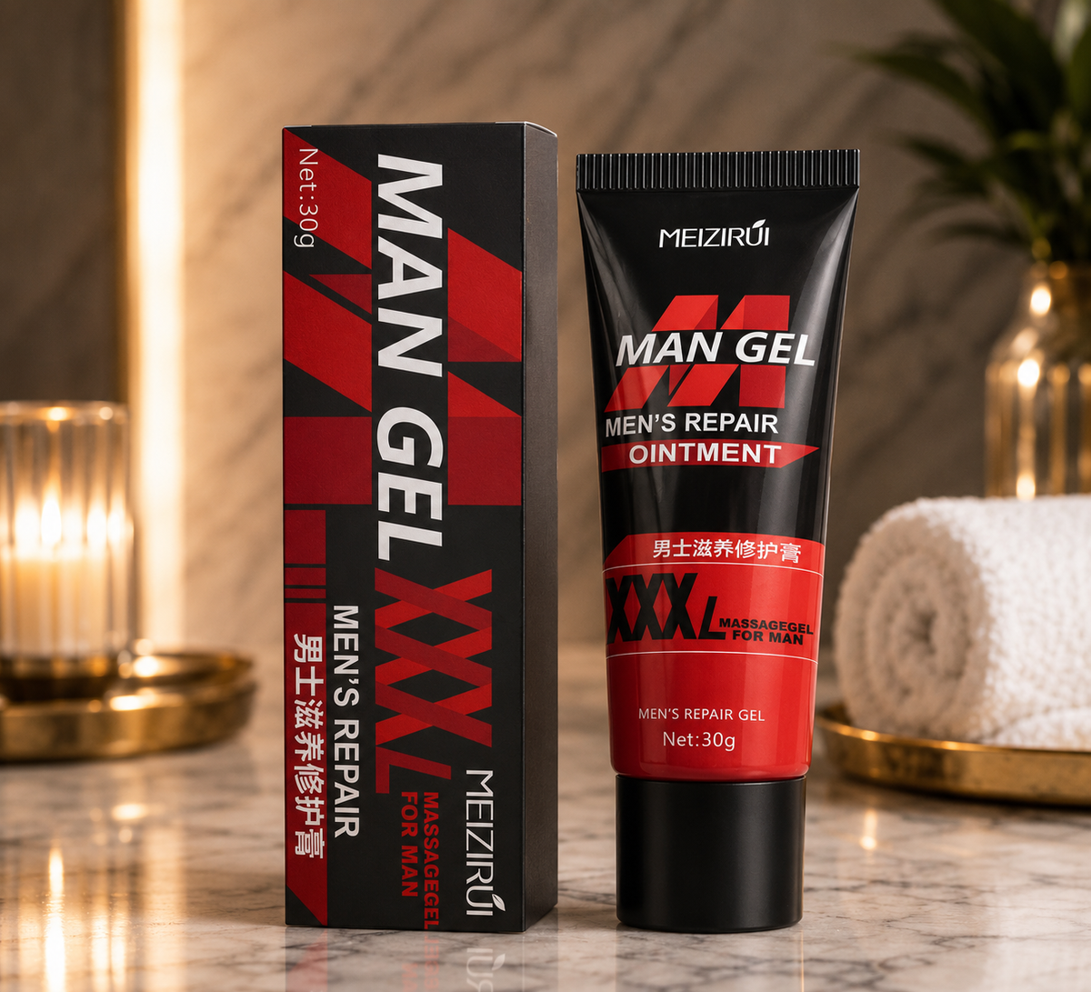 Men’s Intimate Massage & Enhancement Gel – 30 mL