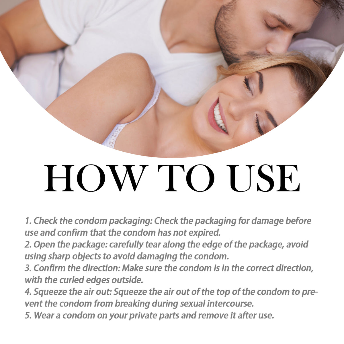 Latex Rubber Condom, Couple Body Safety Protection Thread Hyaluronic Acid Series
