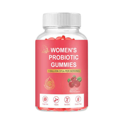 Women’s Probiotic Gummies – Gut & Vaginal Health Support.