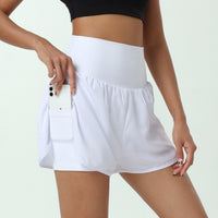 Women’s High-Waist Running Shorts – Lightweight & Breathable.