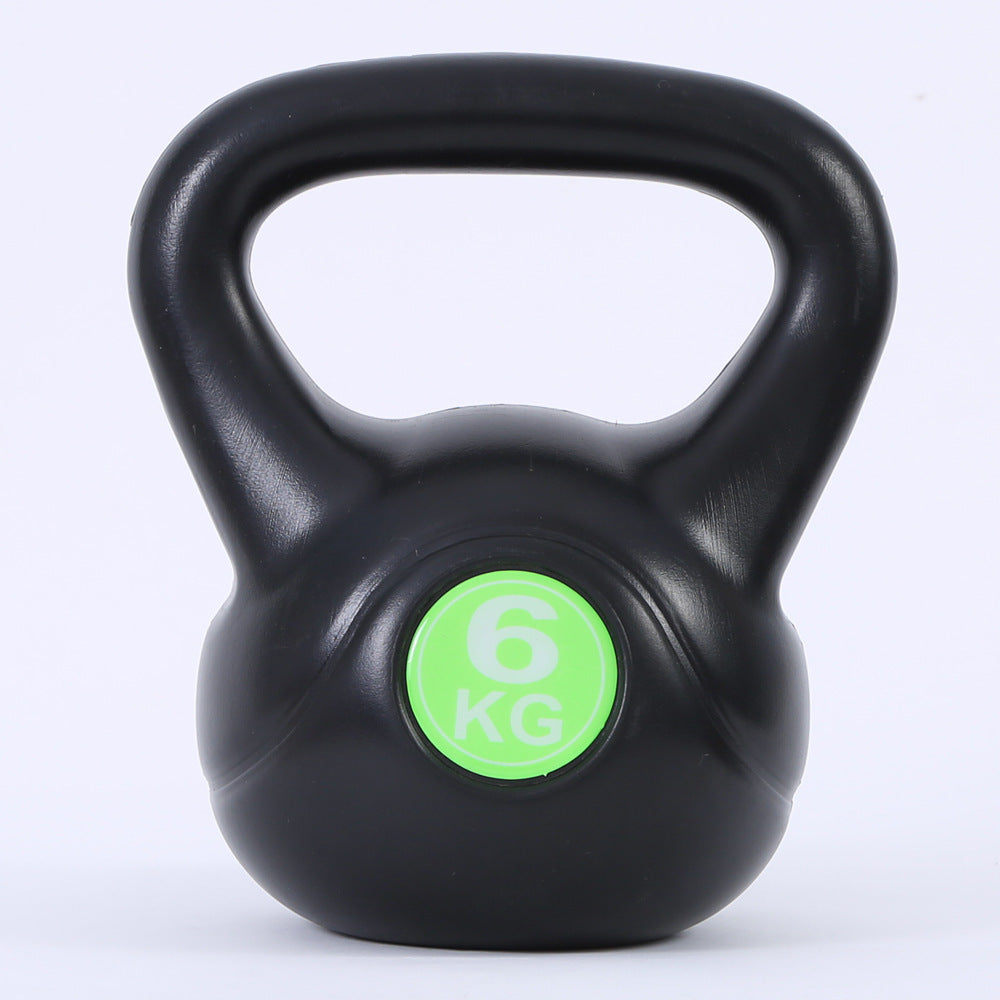 Weight Loss And Hip Lifting Strength Training Kettlebell.
