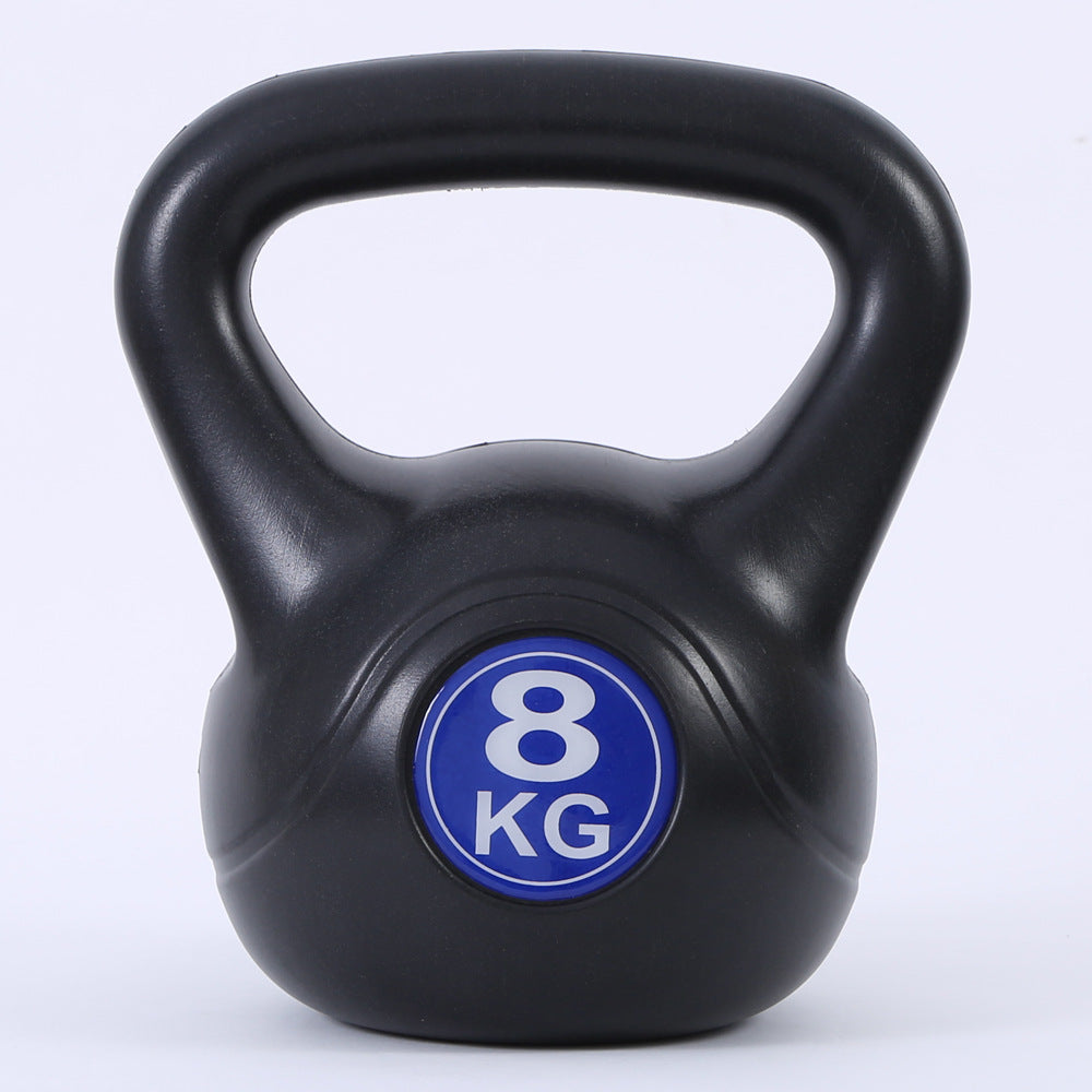 Weight Loss And Hip Lifting Strength Training Kettlebell.