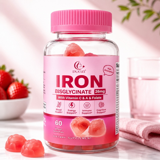 Iron + Zinc Gummies – Daily Energy & Wellness Support