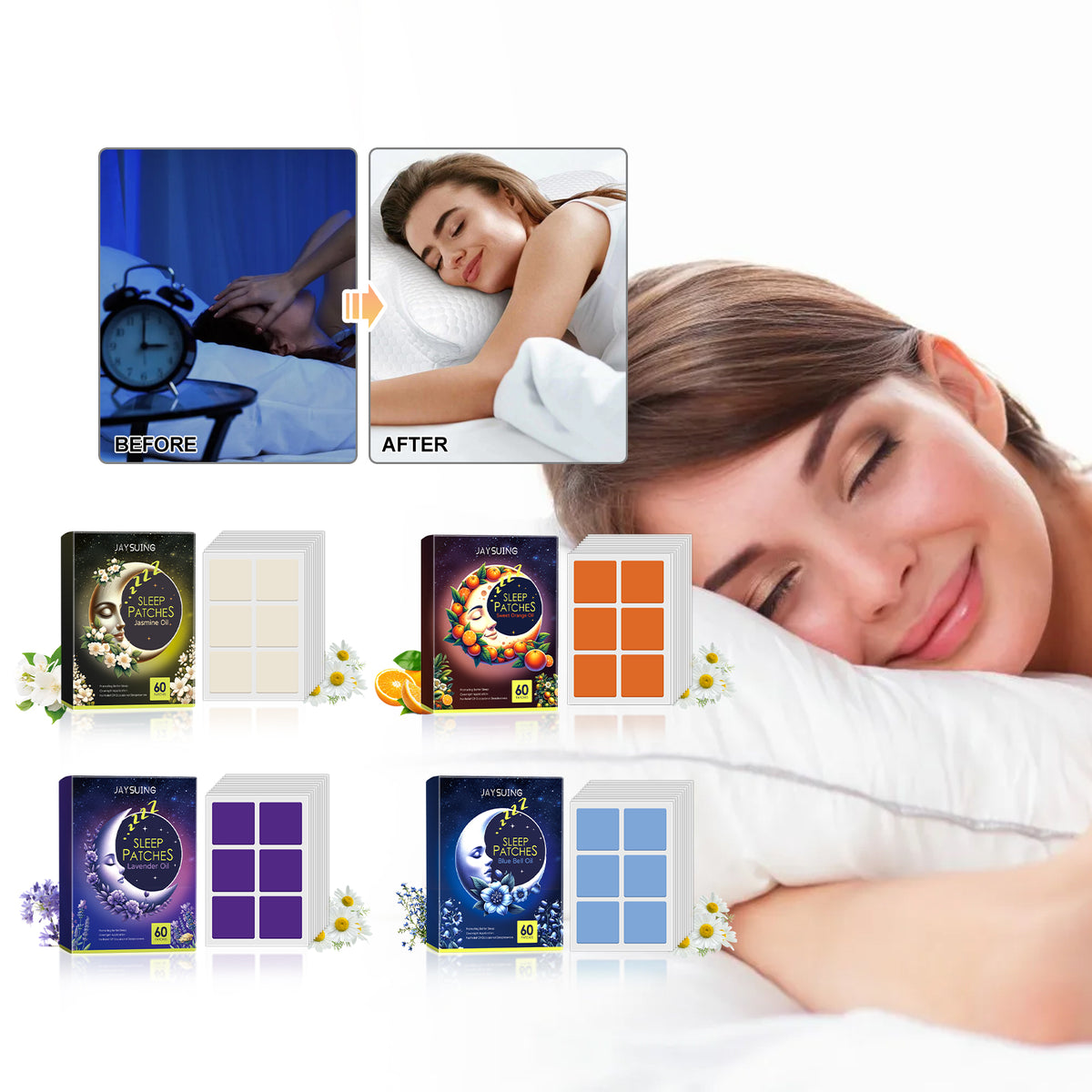Nighttime Sleep Patches – 60 Count