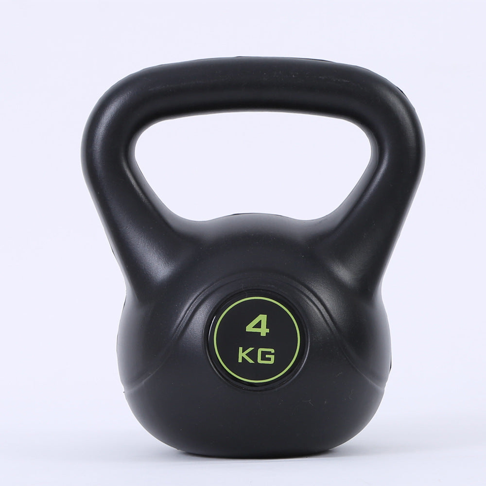Weight Loss And Hip Lifting Strength Training Kettlebell.