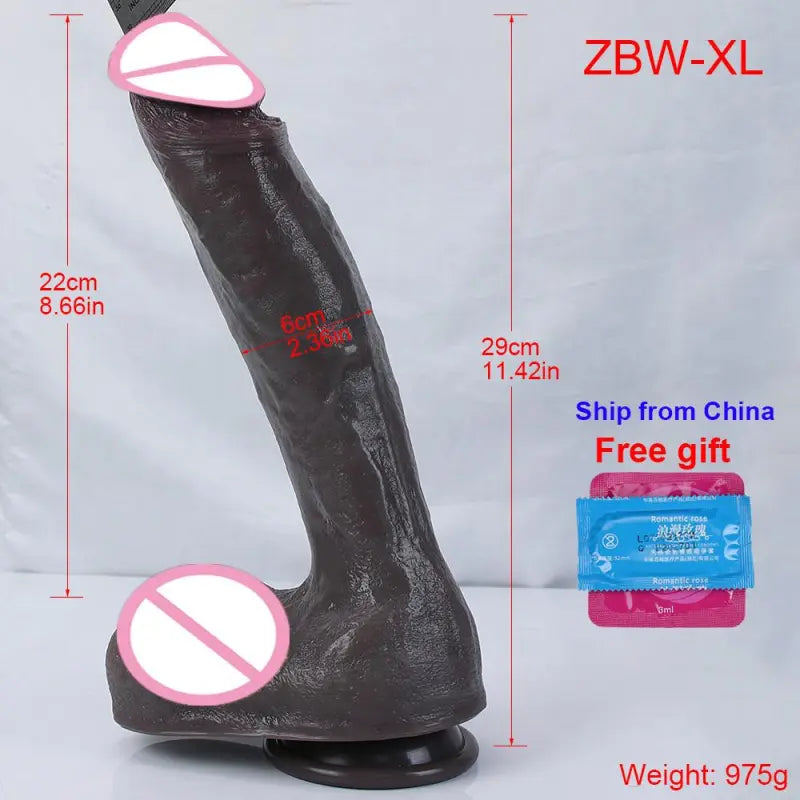 Silicone Personal Massager – Real Feel, Multi-Size Options