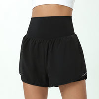 Women’s High-Waist Running Shorts – Lightweight & Breathable.