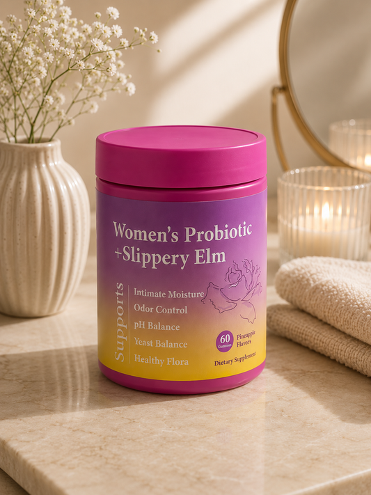 Women’s Probiotic Gummies – Gut & Vaginal Balance