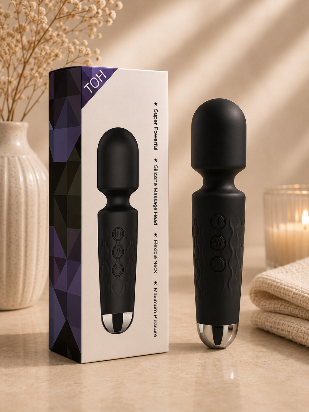 Magic Wand Vibrator – Powerful Intimate Wellness Device 🔥 5% OFF – Limited stock