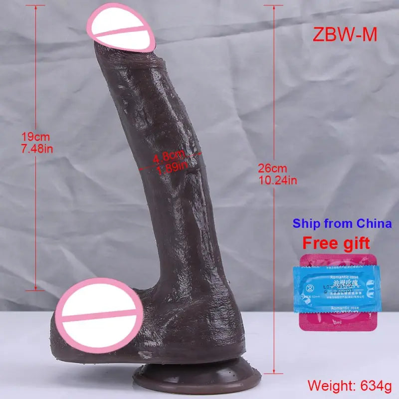 Silicone Personal Massager – Real Feel, Multi-Size Options