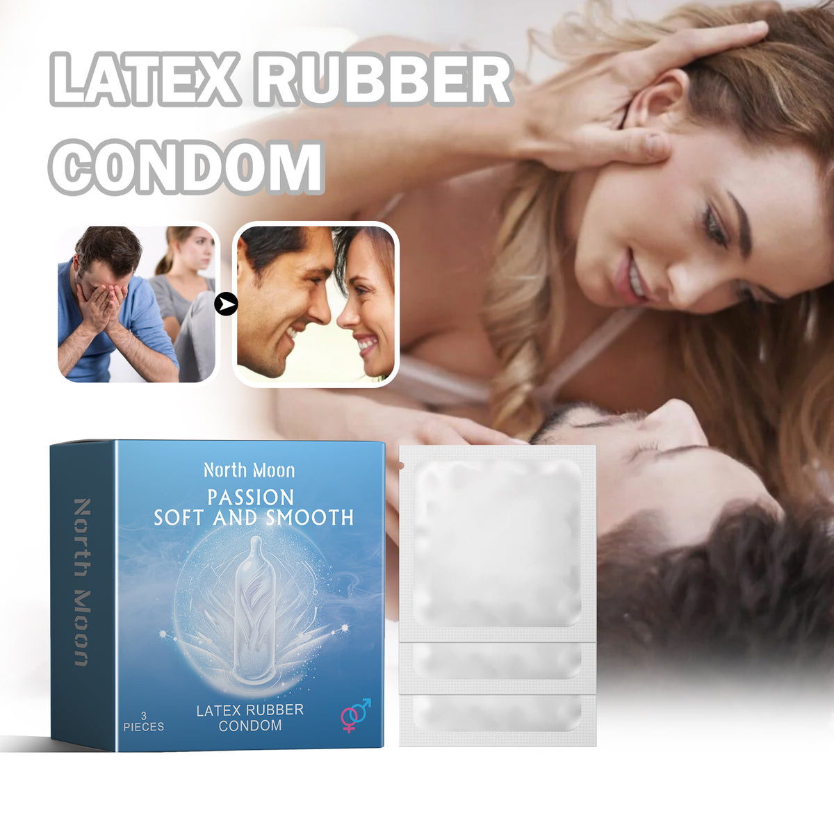 Latex Rubber Condom, Couple Body Safety Protection Thread Hyaluronic Acid Series