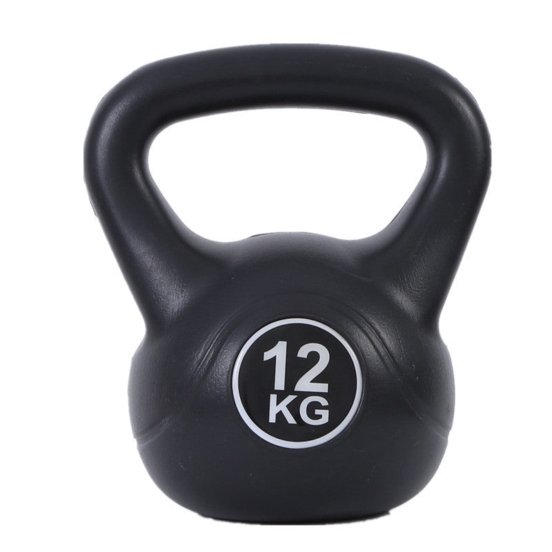 Weight Loss And Hip Lifting Strength Training Kettlebell.