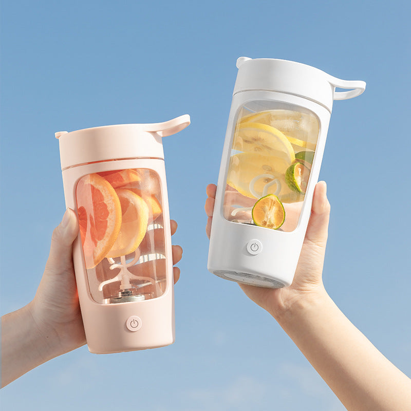Portable Smoothie Blender – USB Rechargeable (650ml).