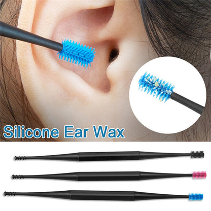 3-Piece Soft Silicone Ear Cleaning Tool Set