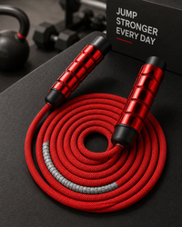 Weighted Jump Rope – Adjustable Fitness Skipping Rope