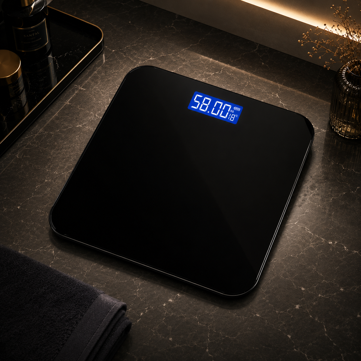 Smart Body Composition Scale – USB Rechargeable