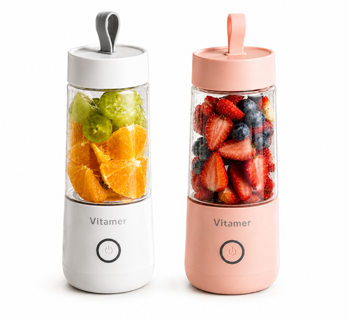Portable Blender – USB Rechargeable Smoothie Maker (350ml)
