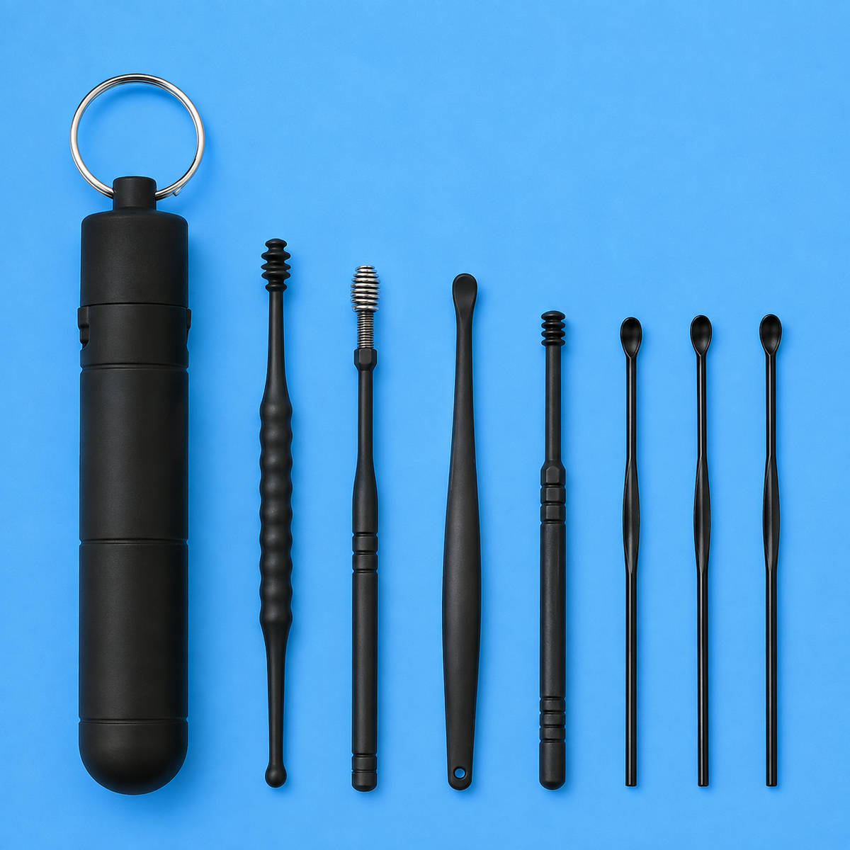 7-Piece Stainless Steel Ear Wax Removal Kit