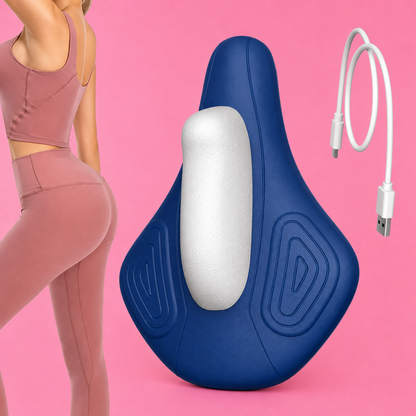 Electric Pelvic Floor Muscle Trainer Rechargeable Kegel Exerciser Massage Cushion Ergonomic Hip Strengthener Training Equipment