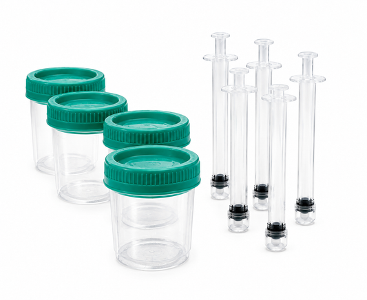 Insemination 4 Kit at Home Aseptic Packaging for Natural Conception Fertility Support  Applicators Collection Cups