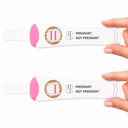 40PCS, Pregnancy Announcement Game Card Scratch Game Card - Fun shower gift and "Pregnant or not Pregnant" fun design