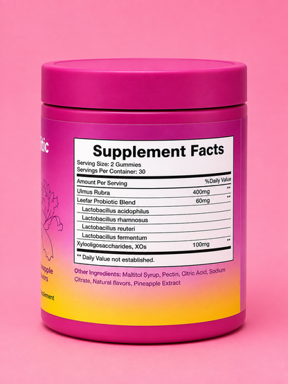 Women’s Probiotic Gummies – Gut & Vaginal Balance
