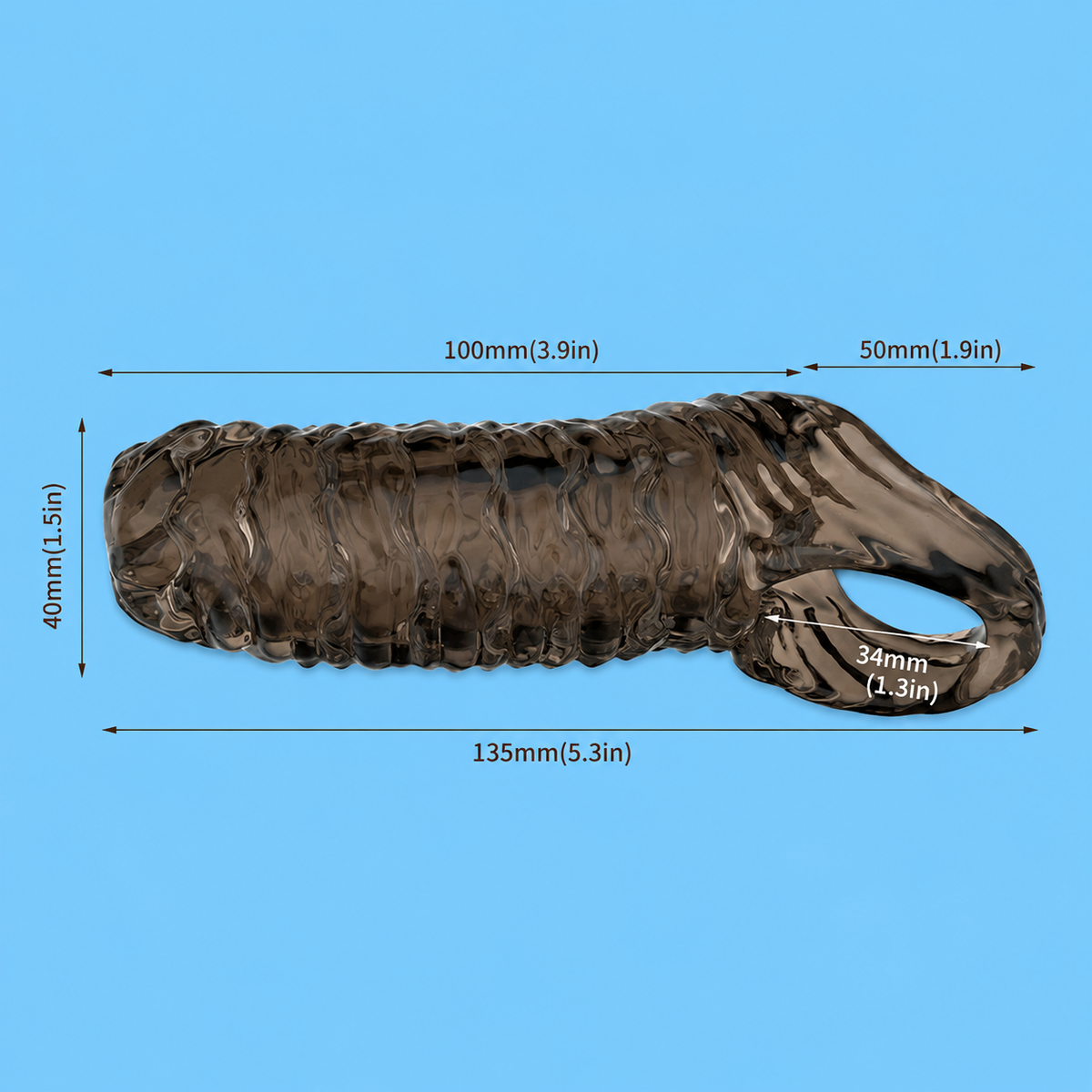Cock Ring Reusable Penis Sleeve Sex Toys Condoms for Men Restriction Rings Pleasure Ring in The Clitoris Sperm Locking Condom 18
