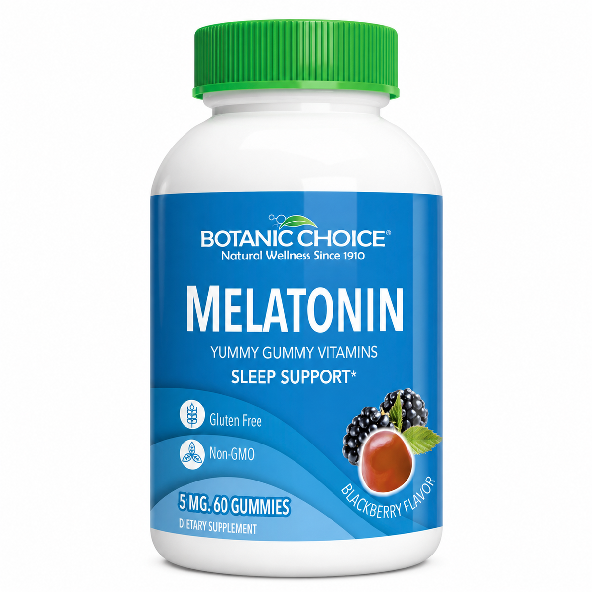 Melatonin 5mg Sleep Gummies – 60 Count