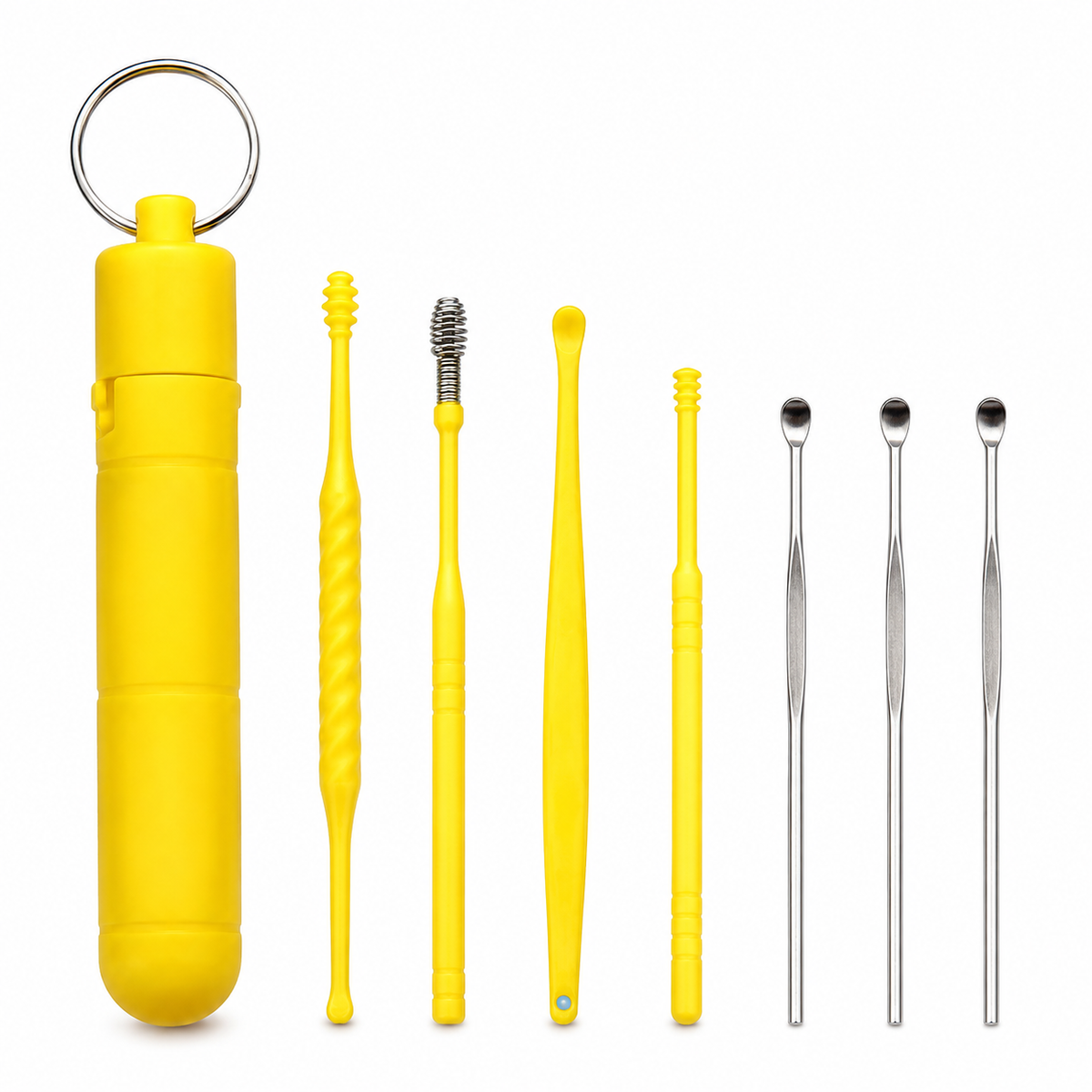 7-Piece Stainless Steel Ear Wax Removal Kit