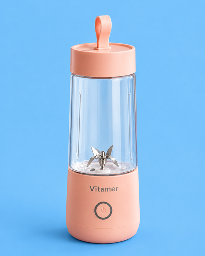 Portable Blender – USB Rechargeable Smoothie Maker (350ml)