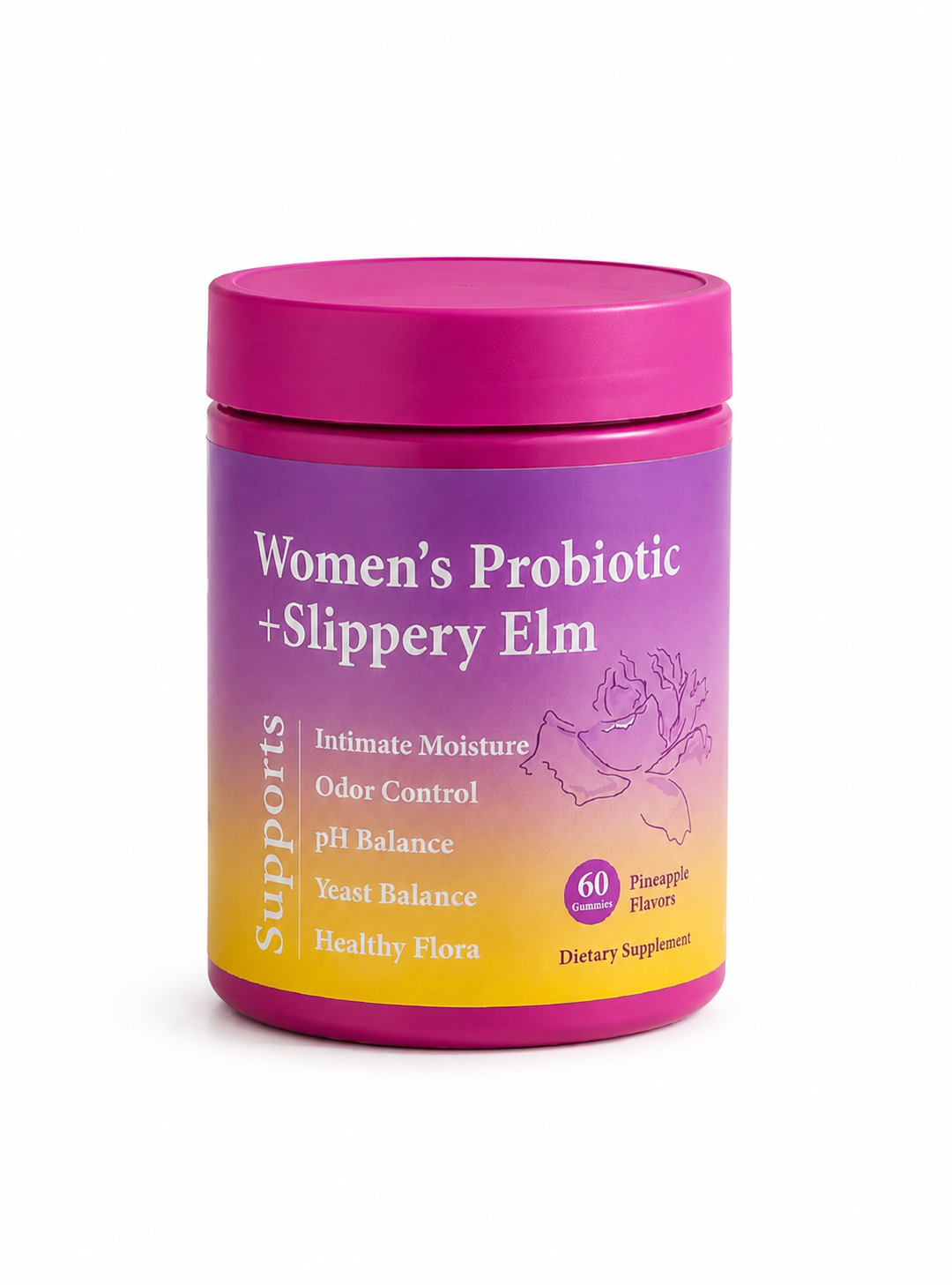 Women’s Probiotic Gummies – Gut & Vaginal Balance