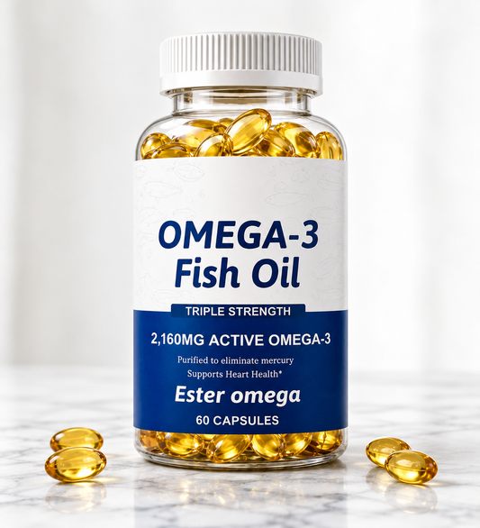 Omega-3 Fish Oil – Heart, Brain & Wellness Support