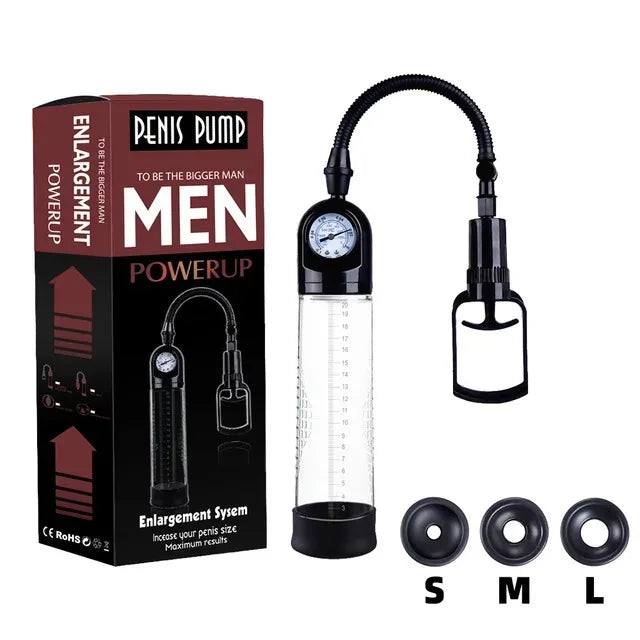 Men’s Vacuum Erection Support Device