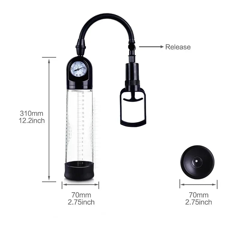 Men’s Vacuum Erection Support Device