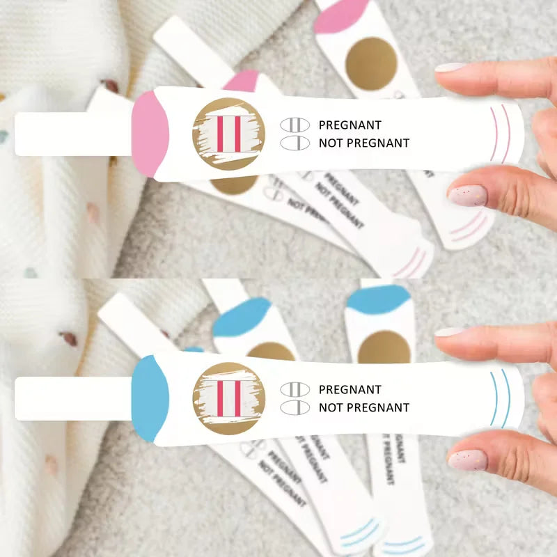 40PCS, Pregnancy Announcement Game Card Scratch Game Card - Fun shower gift and "Pregnant or not Pregnant" fun design