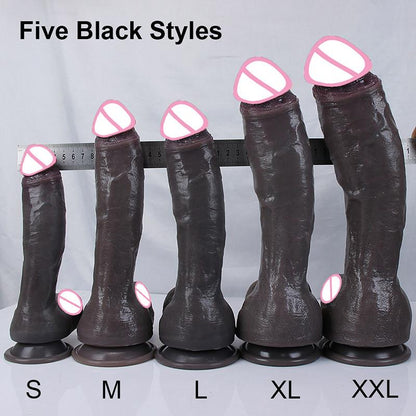 Silicone Personal Massager – Real Feel, Multi-Size Options.