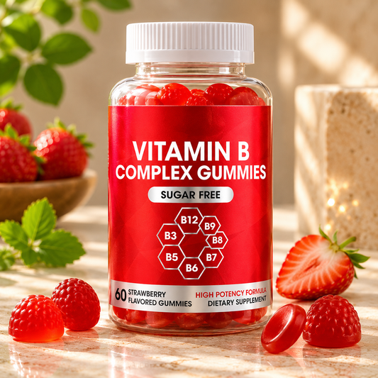Vitamin B Complex Gummies – Energy Support