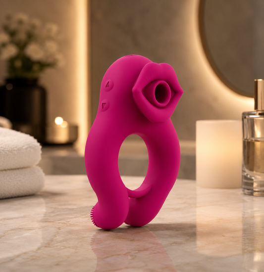 Couples Vibrating Ring – Dual Stimulation & Performance Support 🔥 10% OFF – Limited stock