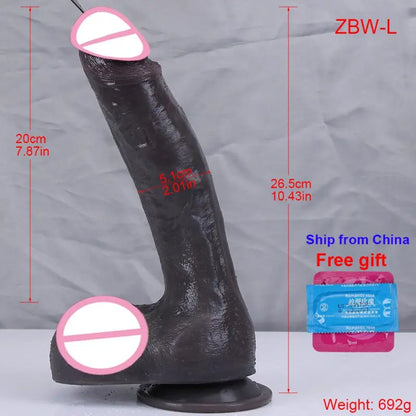 Silicone Personal Massager – Real Feel, Multi-Size Options